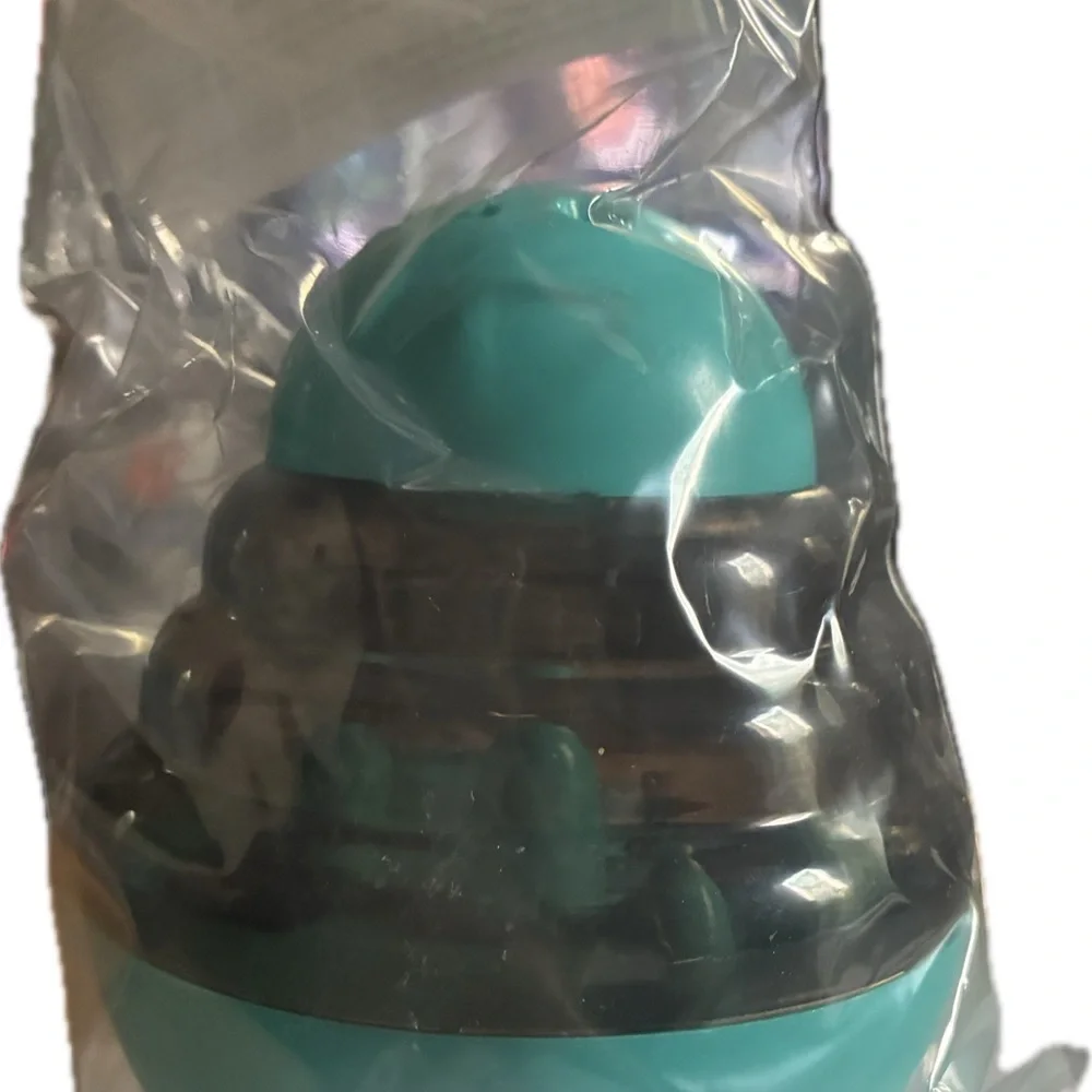 🐾 Interactive Tumbler Pet Food Dispensing Ball - Turquoise for Dogs and Cats